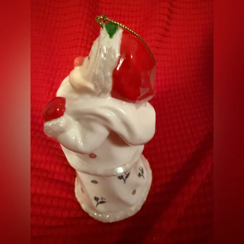 Baum Brothers Santa Claus porcelain figurine Christmas ornament - Picture 5 of 5